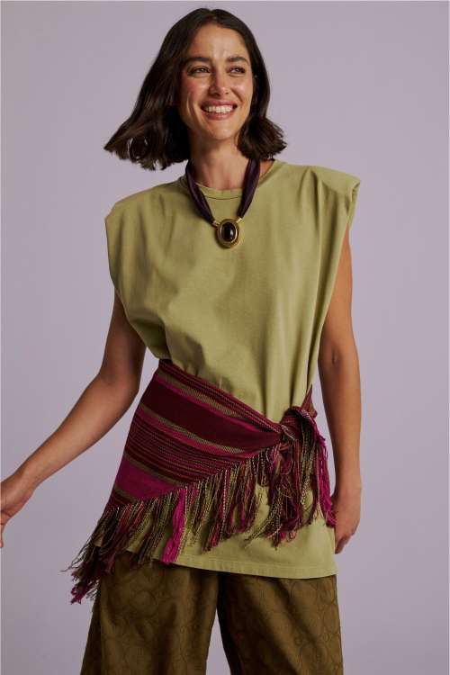CAMISETA STONE - VERDE CAMPESTRE