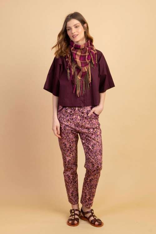 CAMISA WINE - BERRY