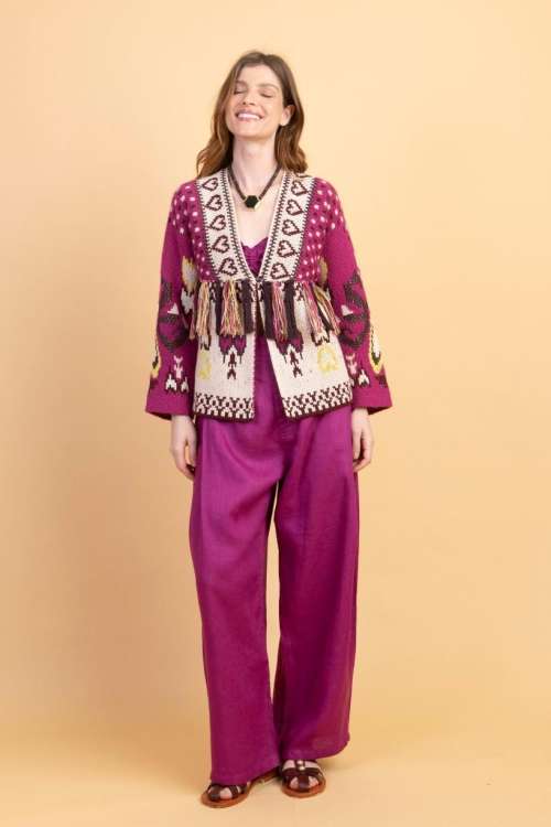TRICOT BOHO FRINGE